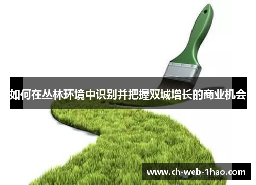 如何在丛林环境中识别并把握双城增长的商业机会