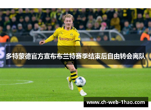多特蒙德官方宣布布兰特赛季结束后自由转会离队 多特蒙德官方宣布布兰特赛季结束后自由转会离队